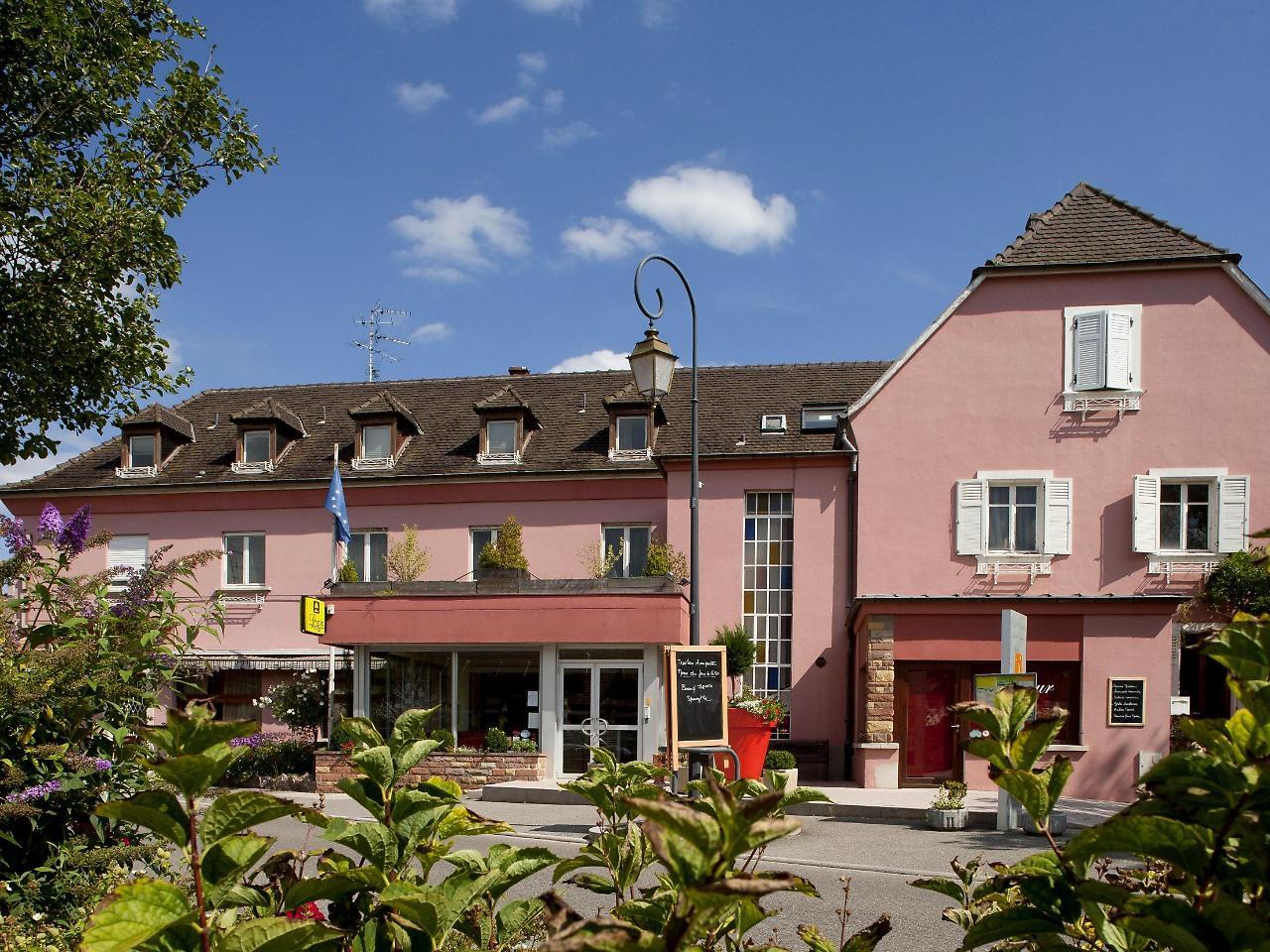 Hotel Restaurant Logis La Palette Wettolsheim ภายนอก รูปภาพ