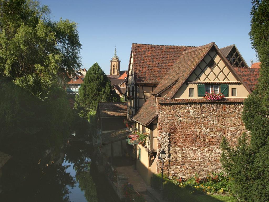 Hotel Restaurant Logis La Palette Wettolsheim ภายนอก รูปภาพ